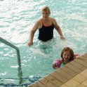 Swimming in the Hotel Pool